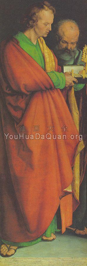 Die Vier Apostel - 阿尔弗雷德·丢勒